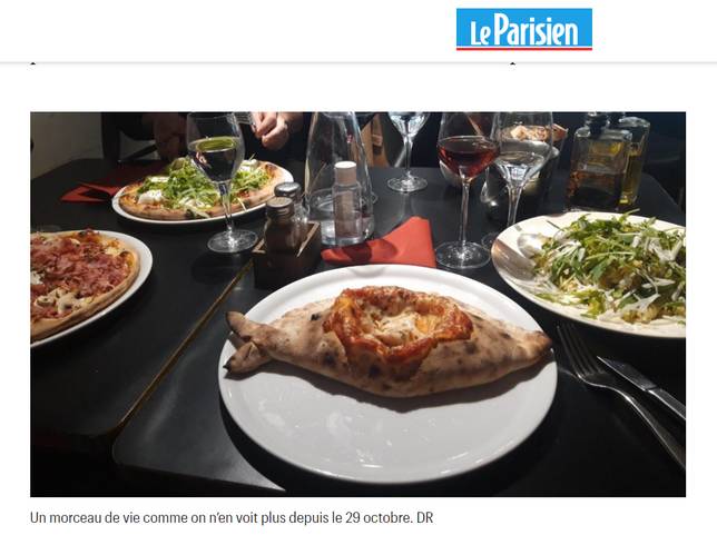 巴黎人報記者在地下餐廳嚐到的美食（《巴黎人報》截圖）