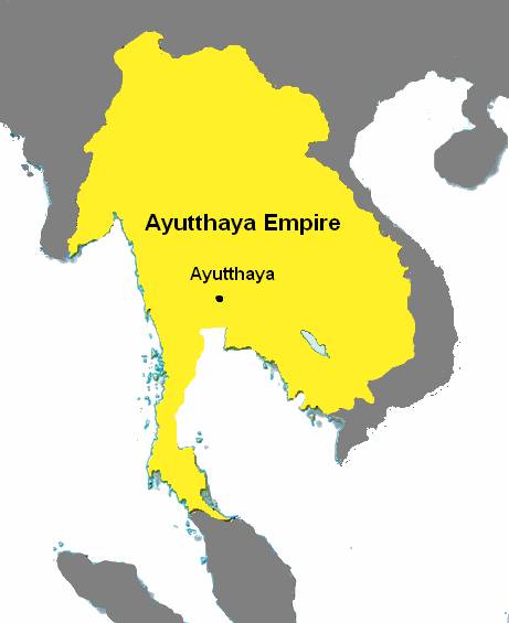 鼎盛時期的阿瑜陀耶帝國（泰國）