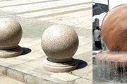 廣場的擋路石球和噴泉裡的水轉球，都是怎麼整圓的？ | 有趣的製造