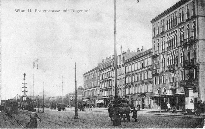 1908年的奧地利維也納街景 / wiki