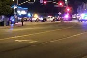 洛杉磯華人區爆發警匪槍戰，直升飛機盤旋到半夜才離開