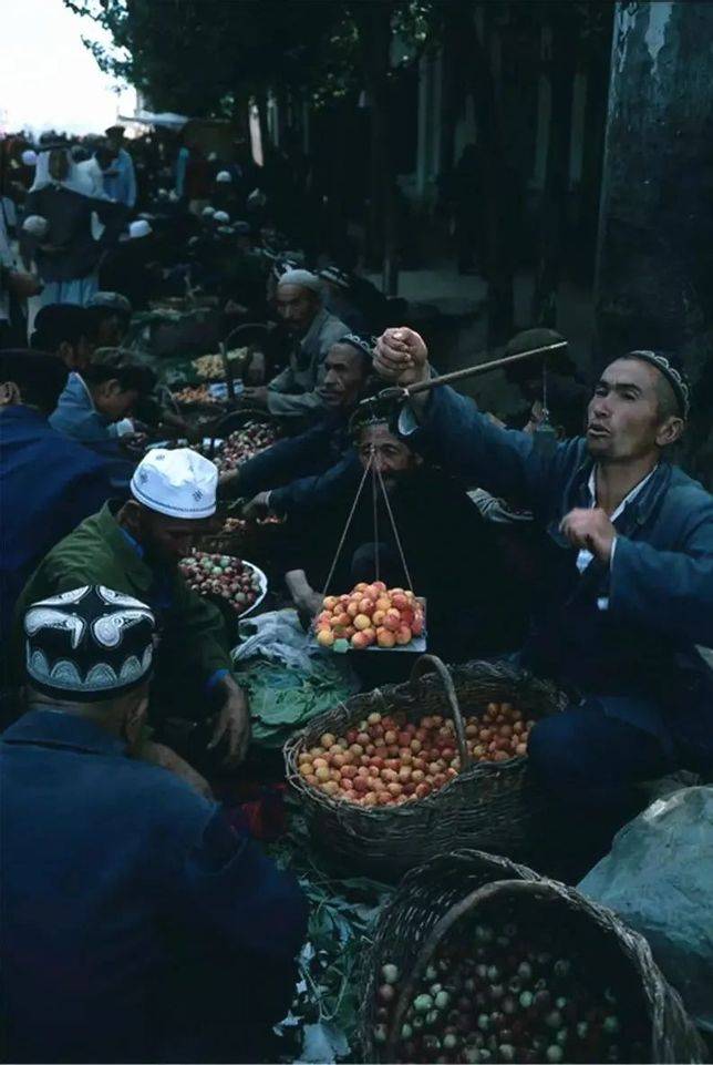 新疆，喀什，1980年