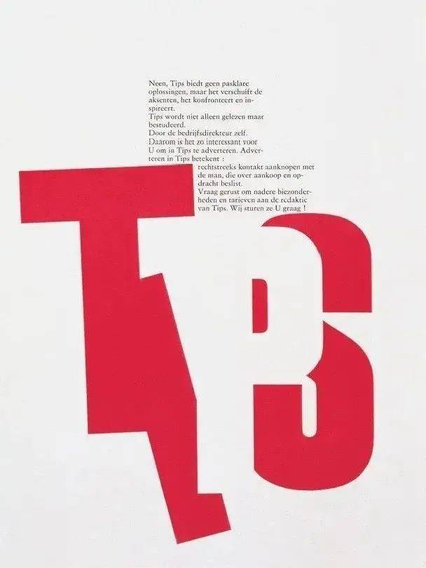 比利時廣告雜誌TIPS，1968年