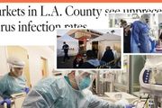 超市群體性感染劇增，洛杉磯成為全美新冠病毒疫情爆發中心
