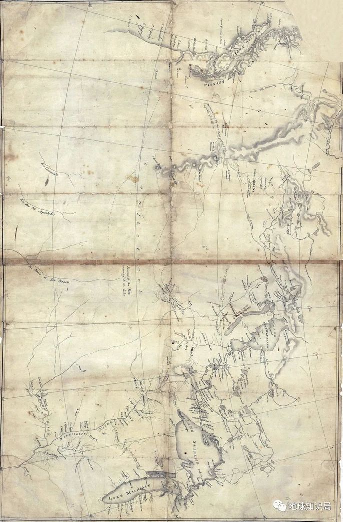 （1803年地圖，圖片：shutterstock@Everett Historical）