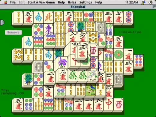 《Shanghai v2.0》，1989年的Mac版本