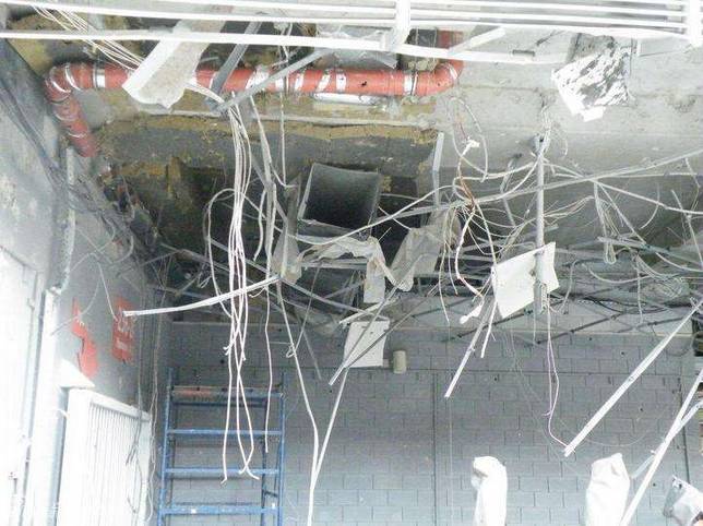 2014年的頓巴斯戰爭，烏超球隊頓涅茨克礦工的主場頓巴斯競技球場被毀壞