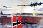 在入侵丹麥、挪威的行動中，德國空軍發揮了至關重要的作用